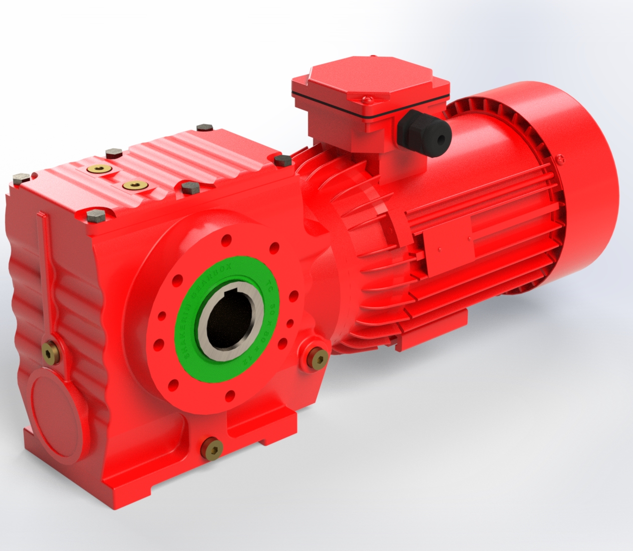 SHS Series, Helical-worm gearbox